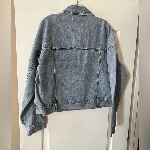 Vigoss Medium Blue Wash Denim Jacket for Women Size Large - Picture 7 of 16